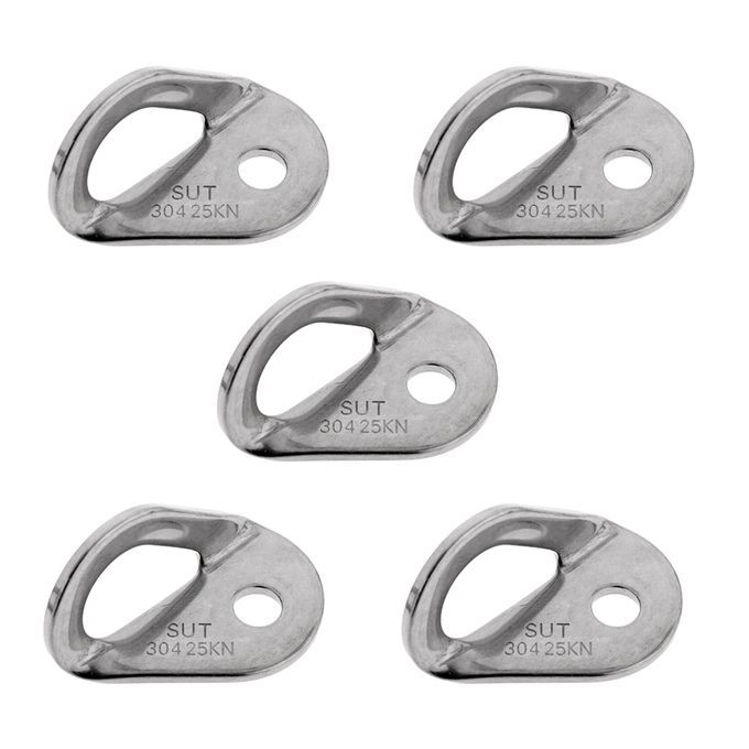 Rock Climbing  Hangers 10mm Stainless Steel 25KN Pack Of 5