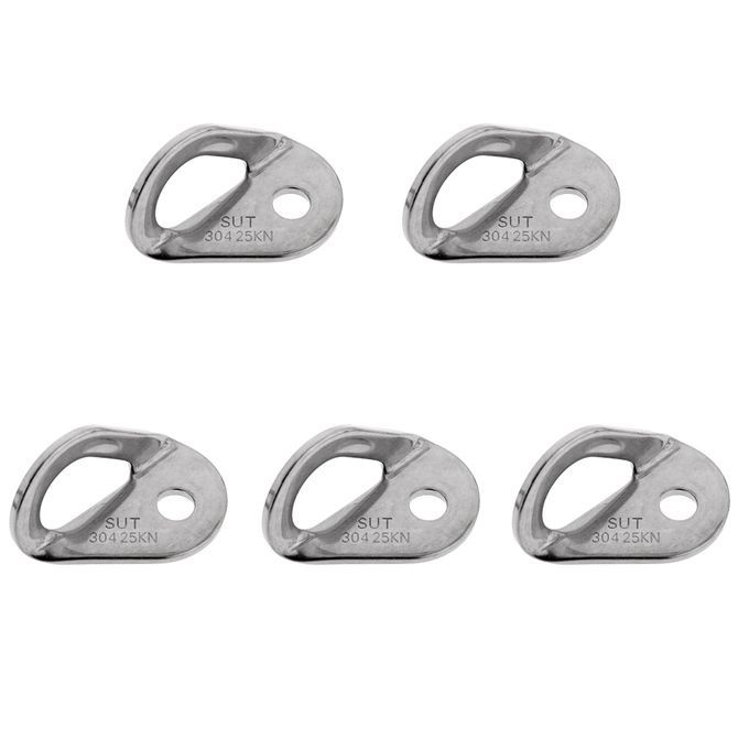 Rock Climbing  Hangers 10mm Stainless Steel 25KN Pack Of 5