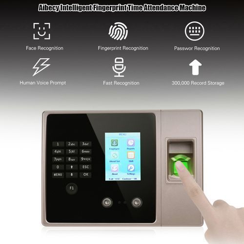 Intelligent Biometric Fingerprint Time Attendance Machine Support Face Fingerprint Password
