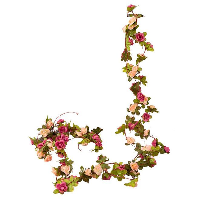 2  M 45 Head 3.5MM  Ulation Outdoor De Orative Flower   Flower-rose Red