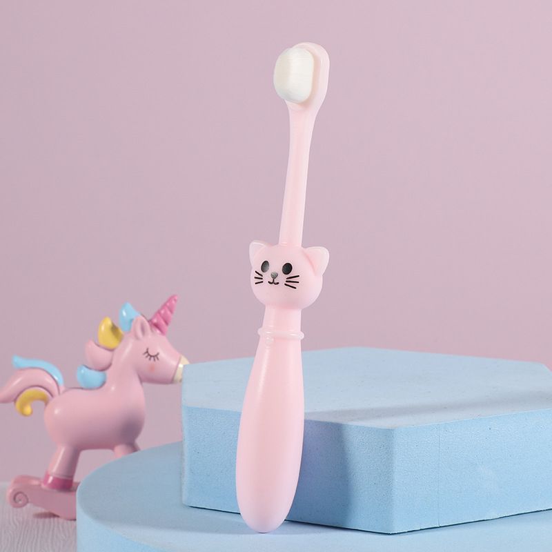Children Babies Tooth Brushes Kid Cartoon Cat Super Soft