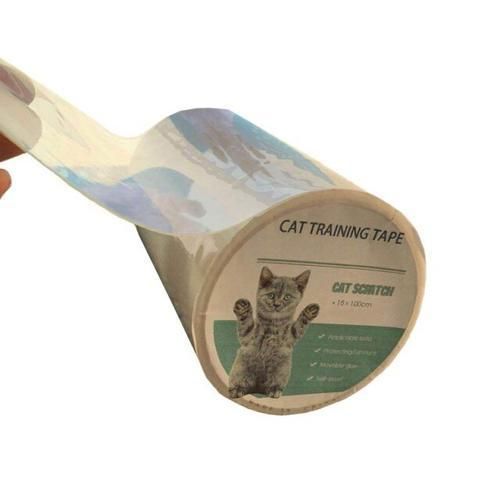 Transparent Cat Furniture Anti Scratch Tape Roll Furniture Guards Couch Cat Scratcher Deterrent Tape Paw Pads Carpet Protector