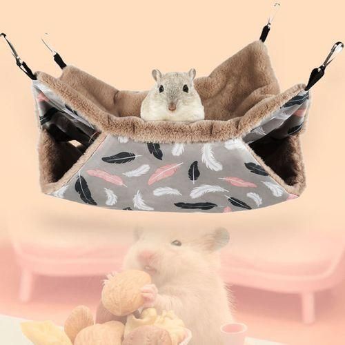 Warm Hamster Hammock Hanging Bed House Winter