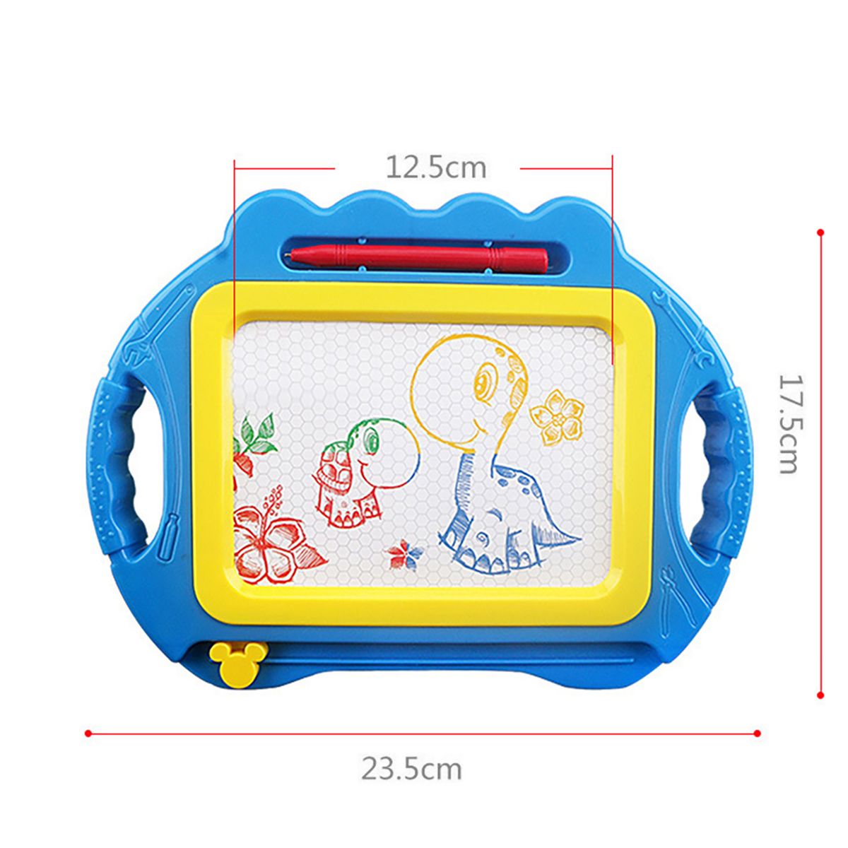 Educational Kids Doodle Toy Erasable Magnetic Drawing-Blue