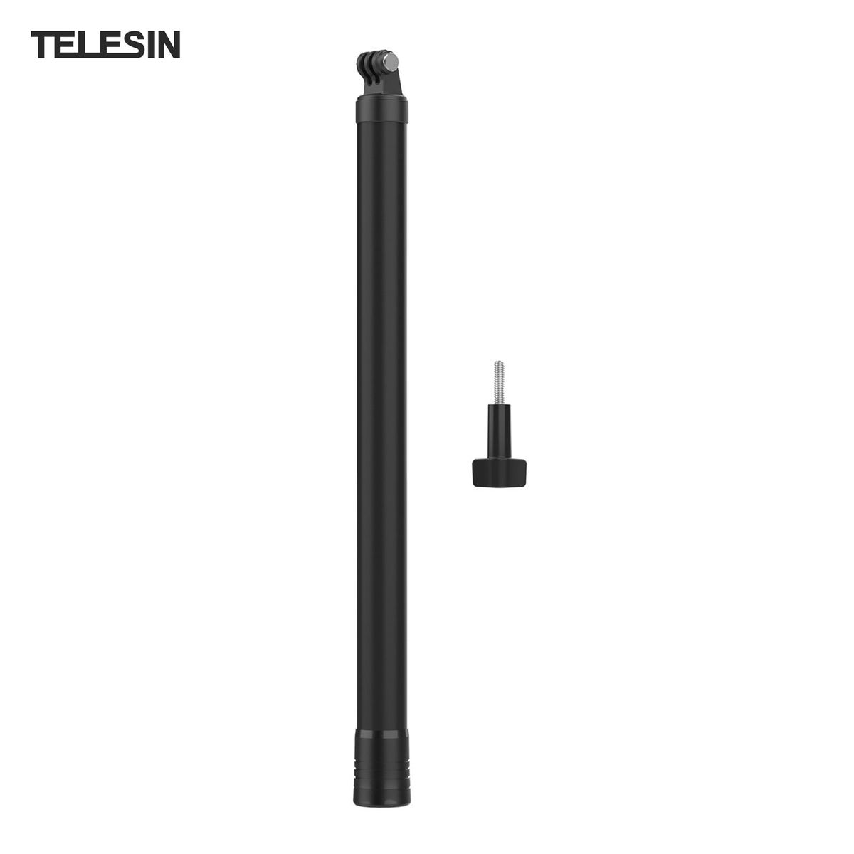 TELESIN IS-MNP-300 Sports Camera Selfie Stick 3 Meters/118 Inches Ultra Long Action Camera Vlog Bracket Carbon Fiber Replacement for GoPro Hero 10/9/8/7/6, Insta360 One R/X, Osmo Action