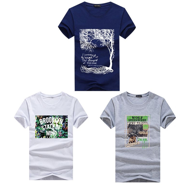Printing Mens T-shirts Combo Of 3