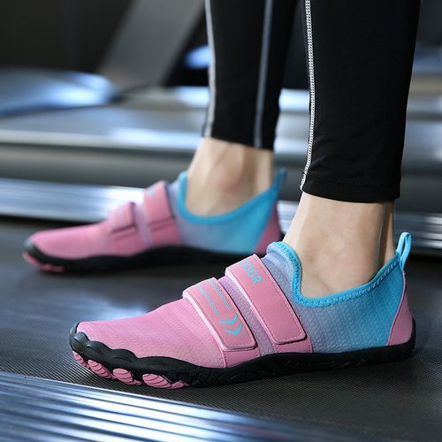 Unisex Five-finger Beach Water Shoes Women Big Size 36-42 Outdoor Quick-drying River Trekking Lovers Swimming Shoes Comfortable Fitness Shoes Black