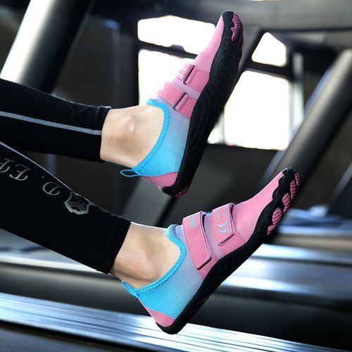 Unisex Five-finger Beach Water Shoes Women Big Size 36-42 Outdoor Quick-drying River Trekking Lovers Swimming Shoes Comfortable Fitness Shoes Black