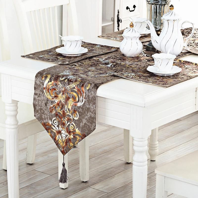 Luxury European Style Table Runners Table Cloth Placemat Pillowcase Home Decor #32*210CM-Luxury European Style Table Runners Table Cloth Placemat Pillowcase Home Decor #32*210CM