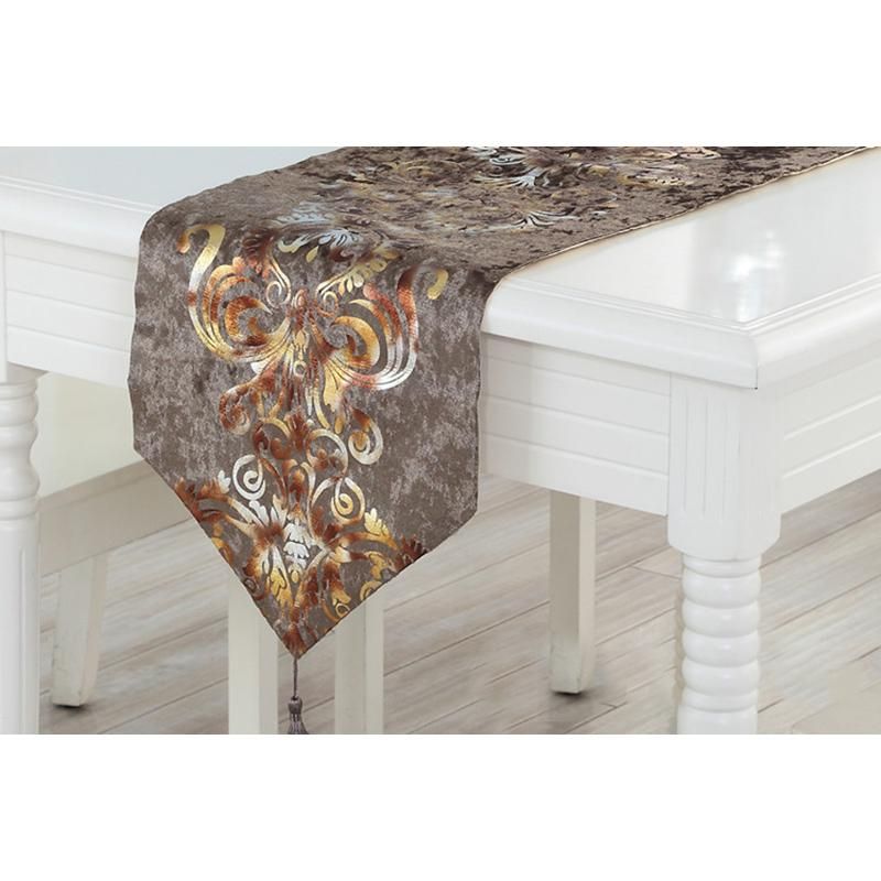 Luxury European Style Table Runners Table Cloth Placemat Pillowcase Home Decor #32*210CM-Luxury European Style Table Runners Table Cloth Placemat Pillowcase Home Decor #32*210CM