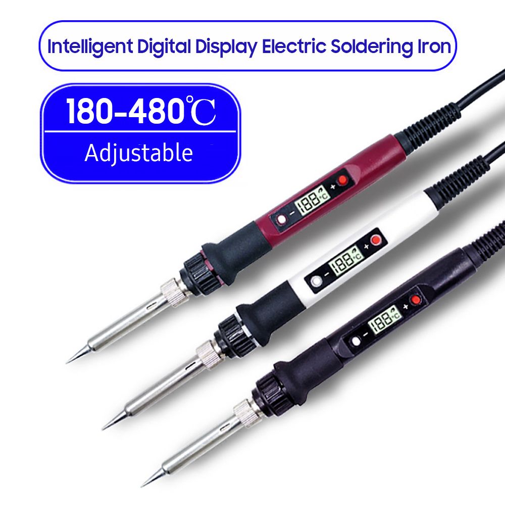 Smart Electric Soldering Iron 60W 80W With LED Digital