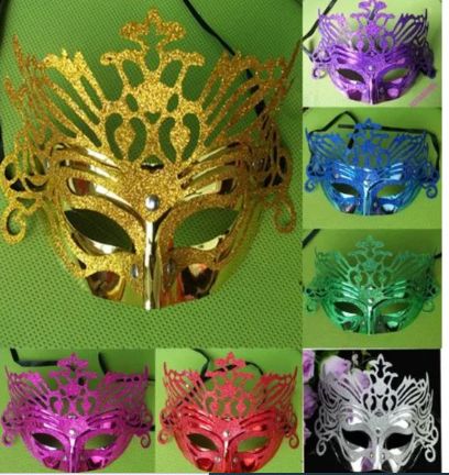 Face Mask For Bridal Shower Party And Birthday Party - 5pcs-COLOURVARY