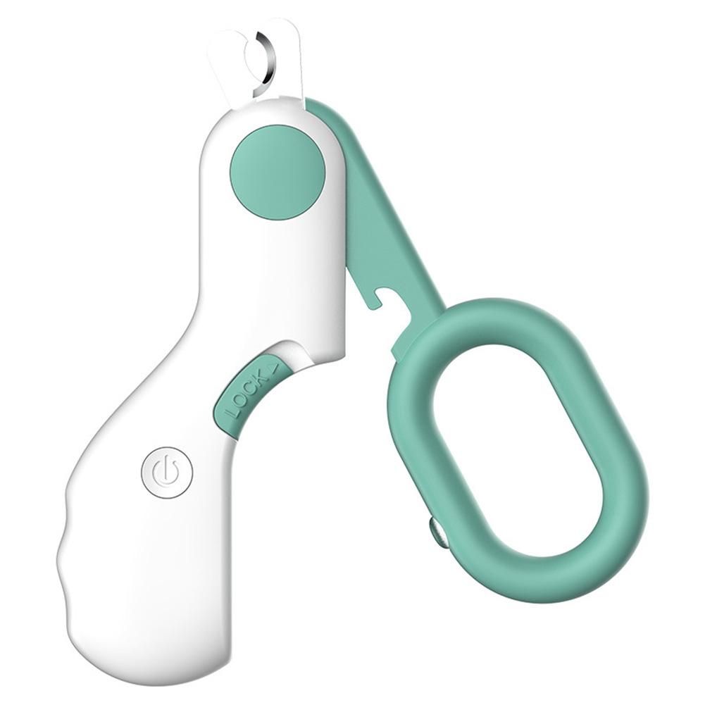 Professional Pet Nail Clipper with LED Light Can Illuminate Blue