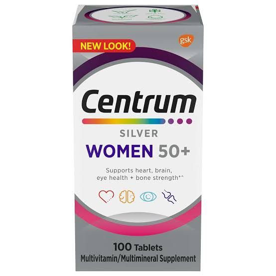 Silver Multivitamin For Women 50 Plus,