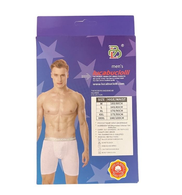 Men's Underwear Modal Breathable Trunk Boxer Briefs