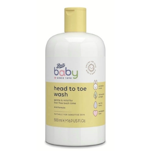 Baby Head To Toe Wash Baby Soap Body Wash 500ml