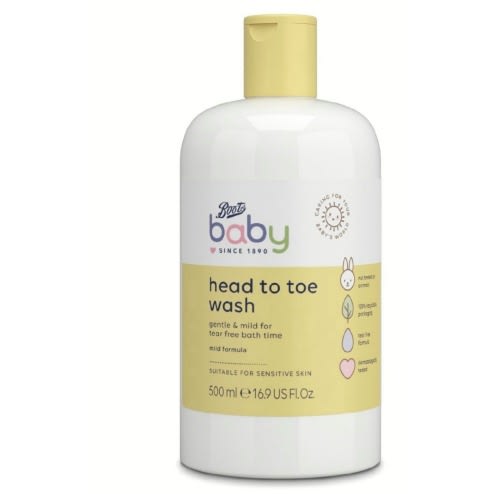 Baby Head To Toe Wash Baby Soap Body Wash 500ml