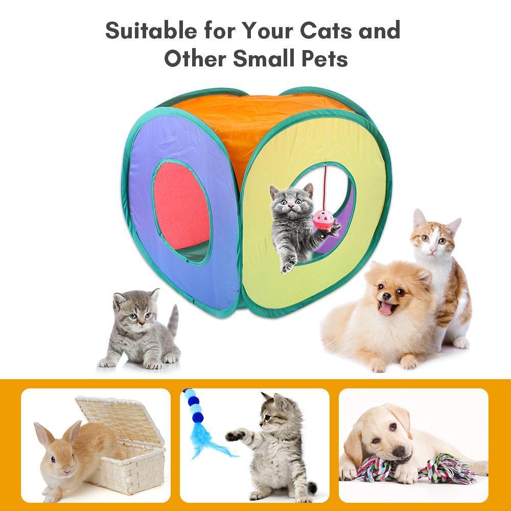 Cat Toys 15PCS Kitten Toys Set Interactive Cat Toys For