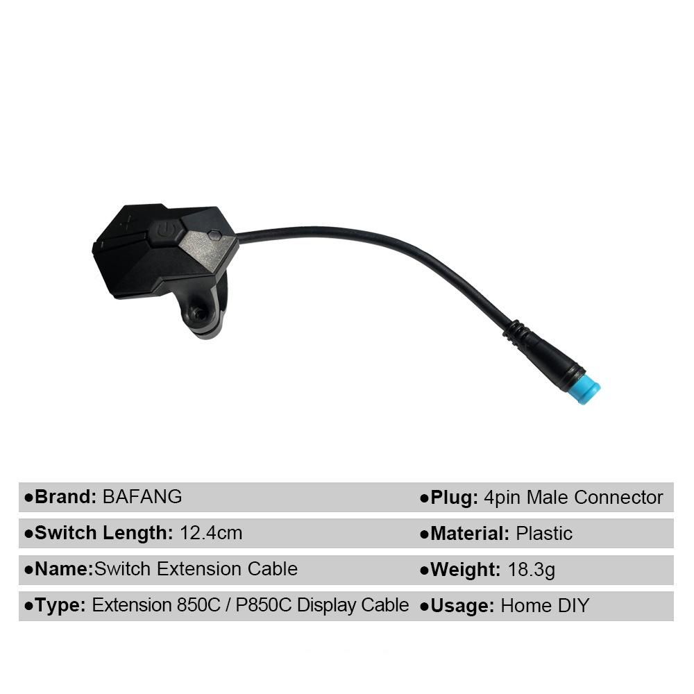 850C P850C Display Controller 4 Pin for BAFANG Comvertion Kit Panel Control Cycling Replacement Parts Ebike Accessories