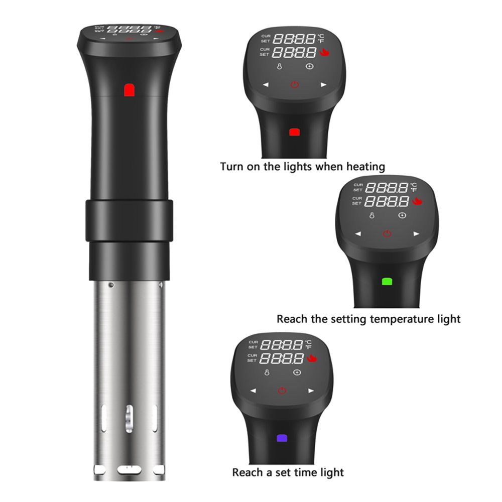 1100W Sous Vide Cooker Waterproof Quiet Cooking Machine With