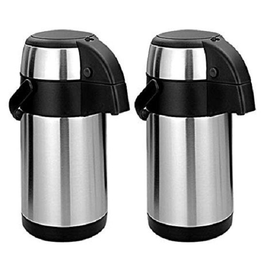 4 Ltr X 2 Pcs-Hot/Cold Beverage Dispenser Airpot Flask