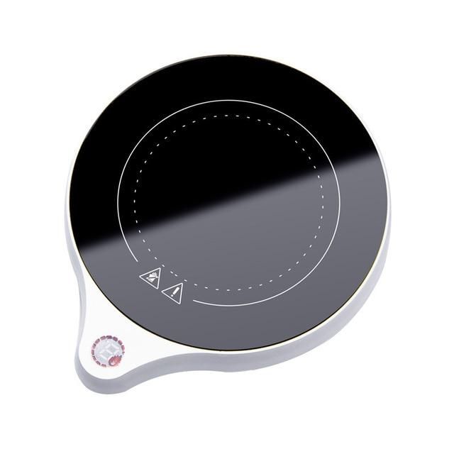 200W Cup Heater Mug Warmer 100°C Hot Tea Makers Warmer Coaster 5 Gear Cup Heaters Coffee Milk Tea Heating Pad 110V/220V