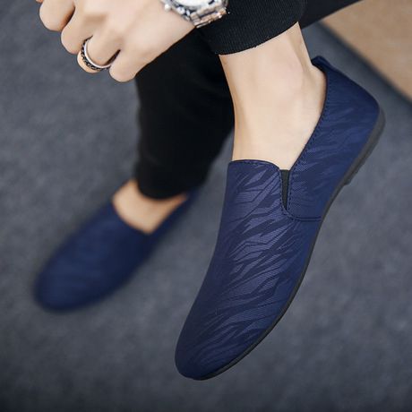Men's Loafers Shoe - Blue
