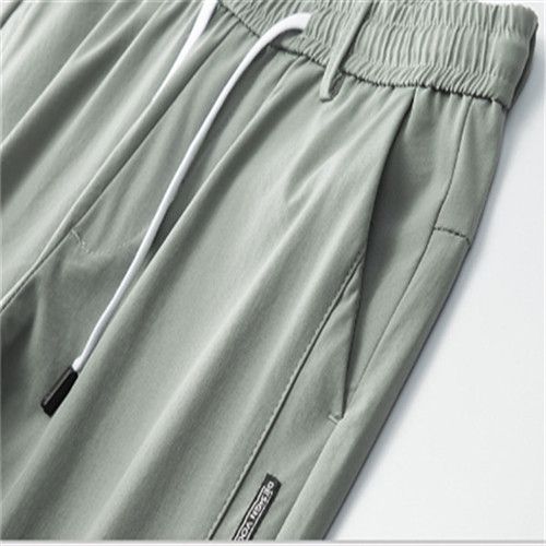 Men's Loose Breathable Straight Leg Casual Pants Quick Dry Stretch Sweatpants