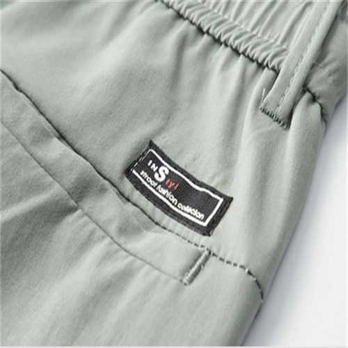 Men's Loose Breathable Straight Leg Casual Pants Quick Dry Stretch Sweatpants