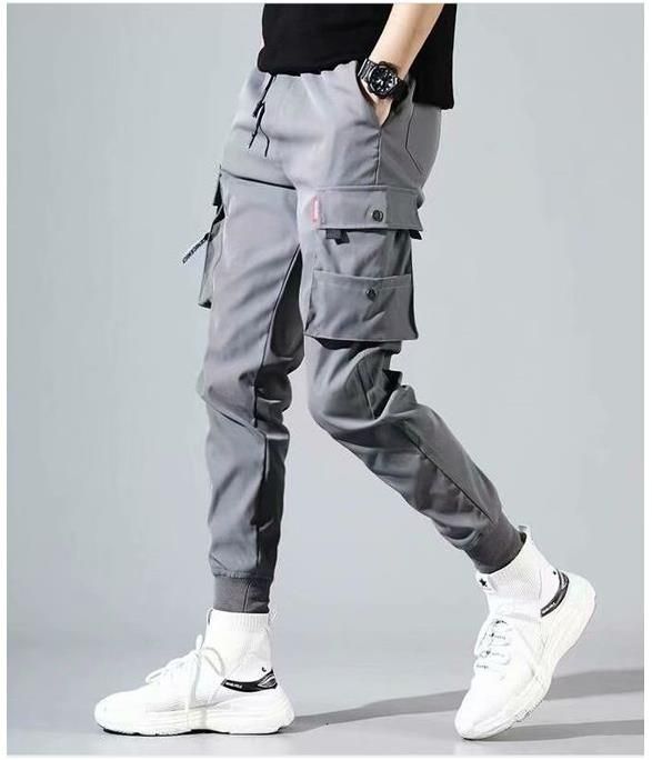 Overalls Men's Trend Ultra Fire Leggings - Gray
