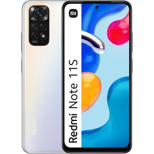 Redmi Note 11s - 6.43" Amoled - 6GB RAM - 128GB ROM - Dual SIM - 4G LTE - Fingerprint-5000mAh- White