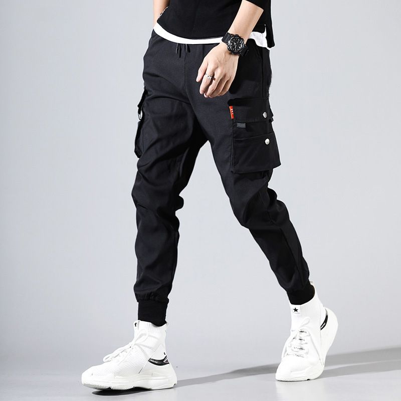 Men Pants Trousers Overalls Cargo Pants