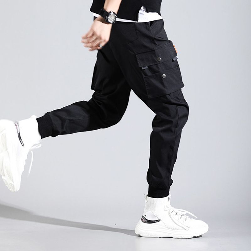 Men Pants Trousers Overalls Cargo Pants