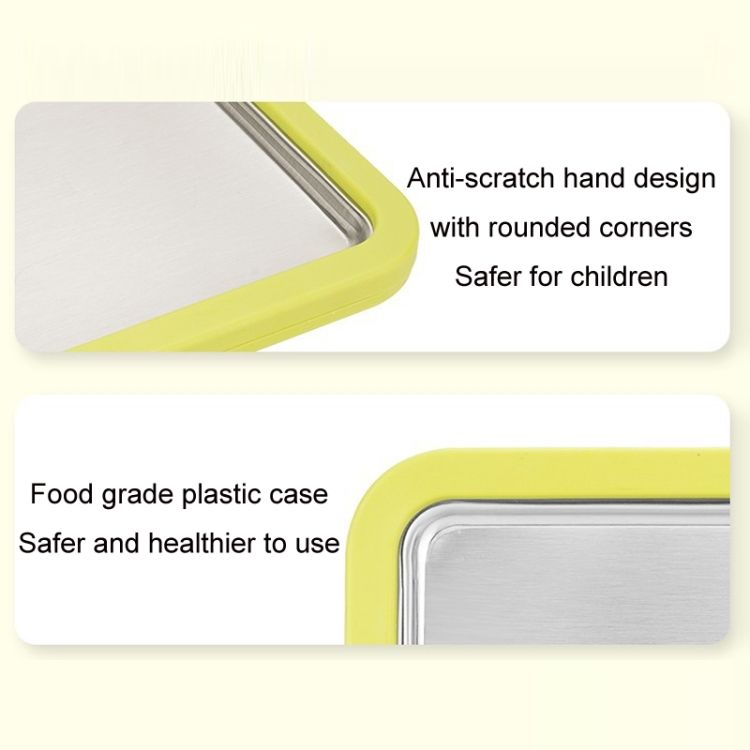 Fried Yogurt Hine Stainless Steel Green 26x21cm