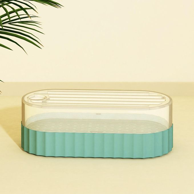 Sprouter Tray Nursery Tray Catnip Cultivation Box Pet Cat Blue