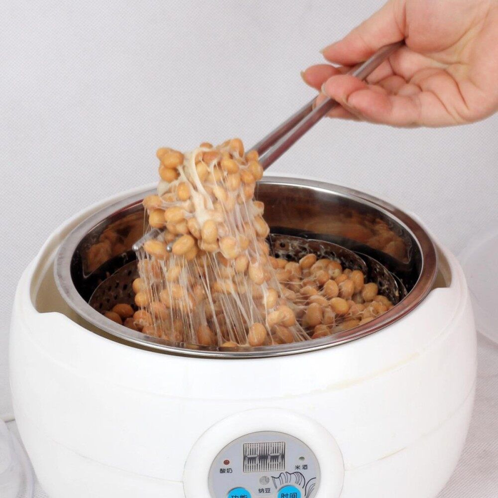 Electric Automatic Yoghurt Maker Rice Natto Cuisine Container 1.5L