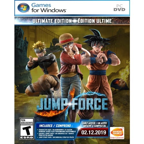 Jump Force Ultimate Edition PC Game DVD Disks + Free Gift