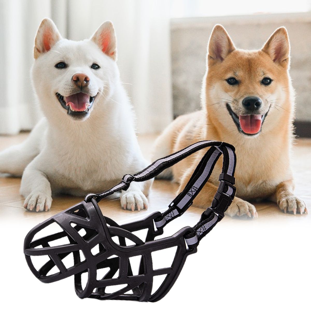 Dog Mouth Cover Pet Anti-Barking Muzzles Face Guard 1