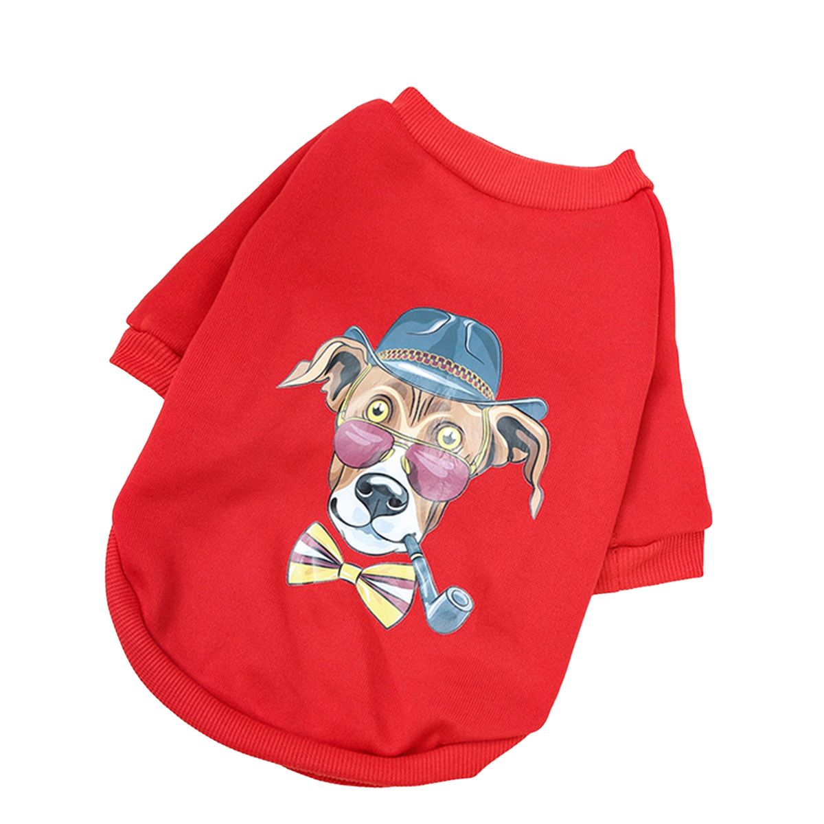 Pet Apparel Dog Pajamas Small Thin Puppy Outfit Red