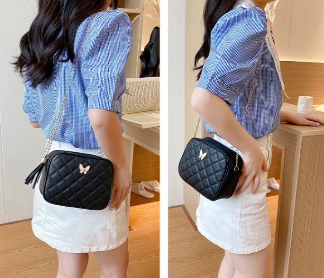 Her Excellency Small Cute Ladies Bag Black