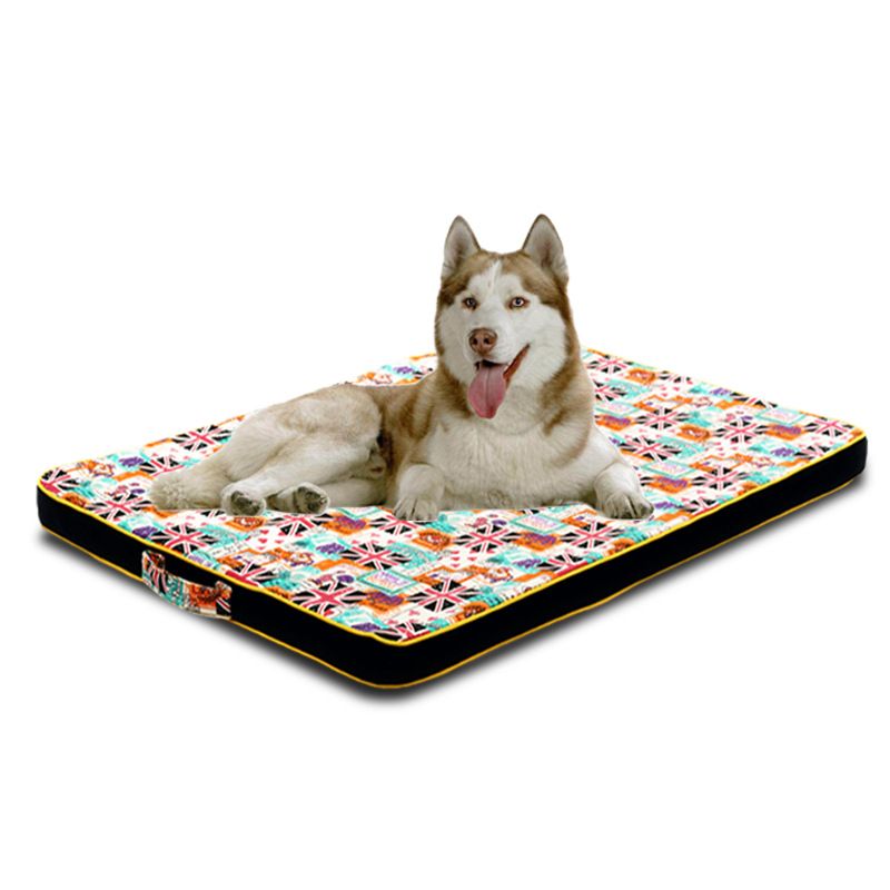 Large Dog Bed Mat Puppy Sofa Thick Orthopedic Mattress For