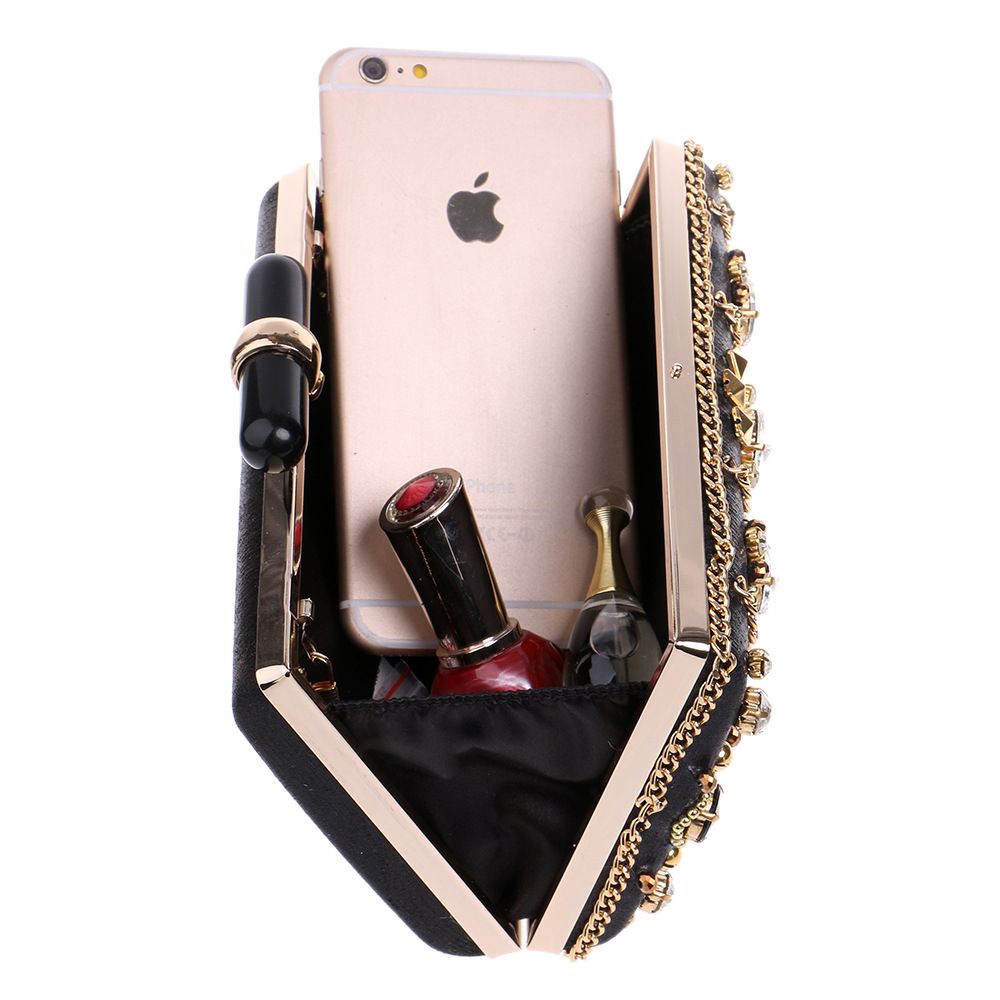 Luxury Rhinestone Purse Wedding Evening Party Handbag