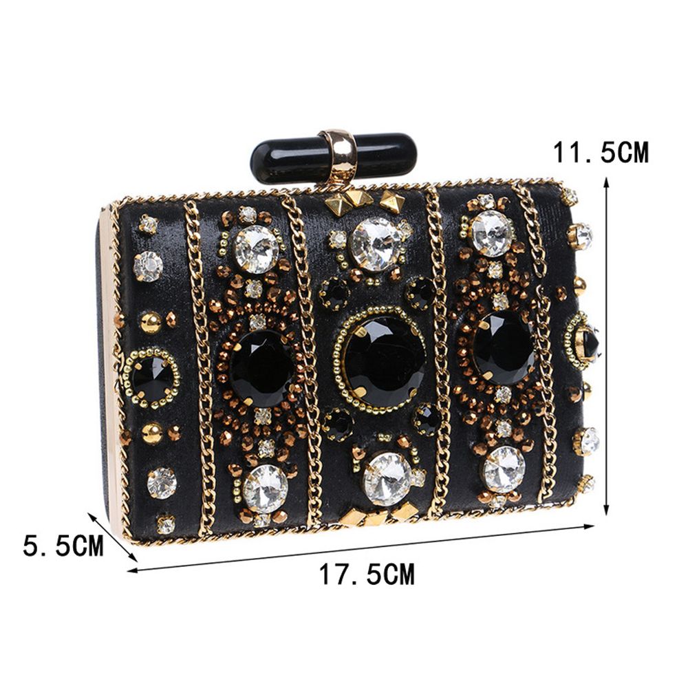 Luxury Rhinestone Purse Wedding Evening Party Handbag