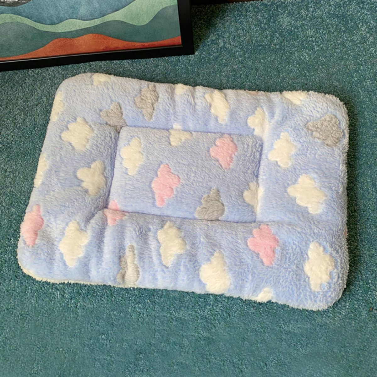 Pet Mat Pet Winter Warm Flannel Sleeping Blanket