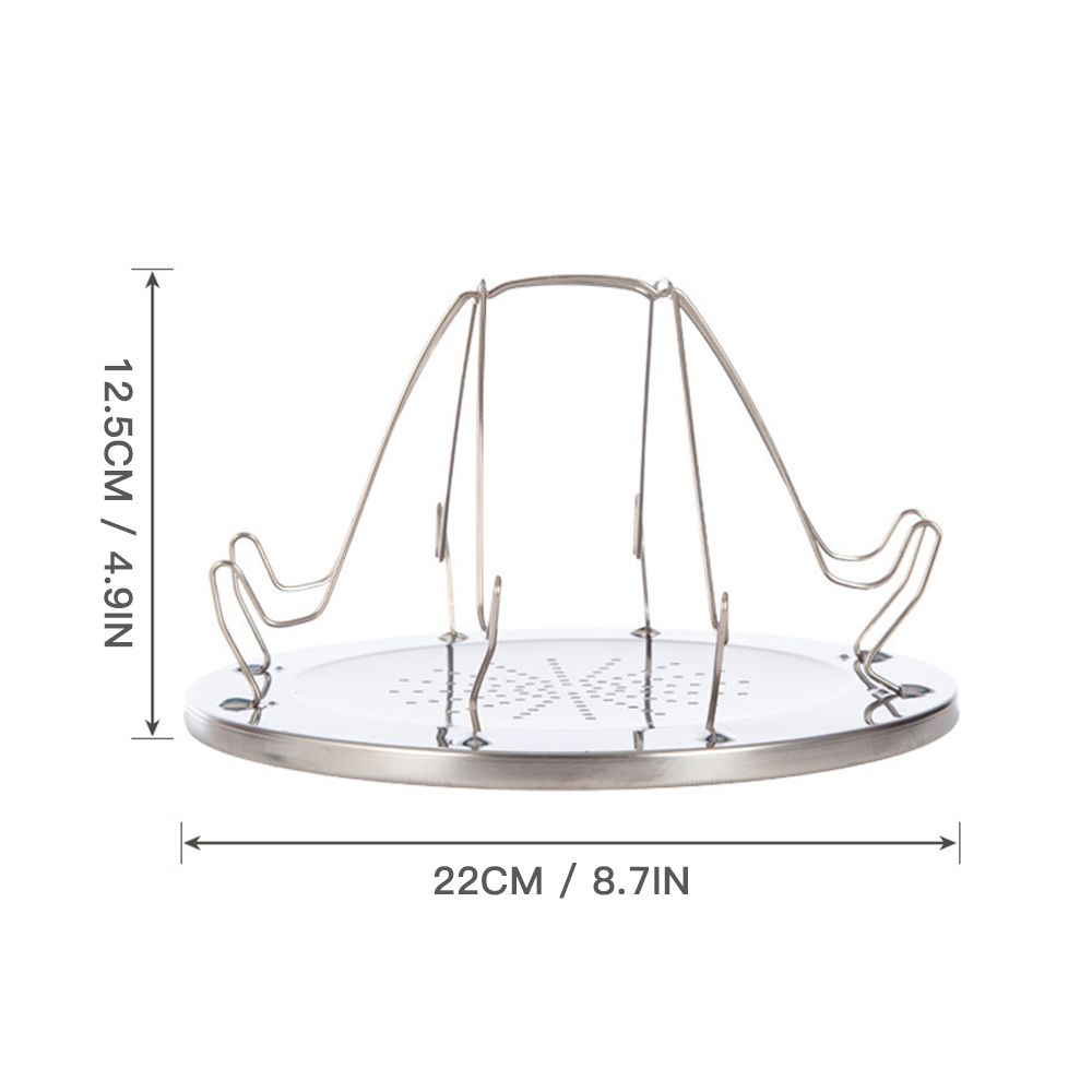 Folding Camping Stove Toaster Stainless Steel 4 Slice Bread