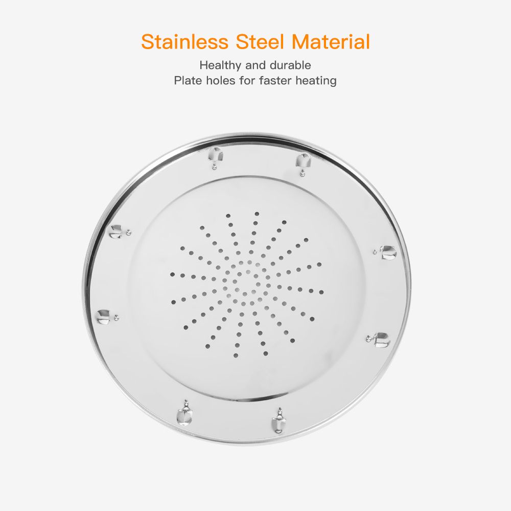 Folding Camping Stove Toaster Stainless Steel 4 Slice Bread