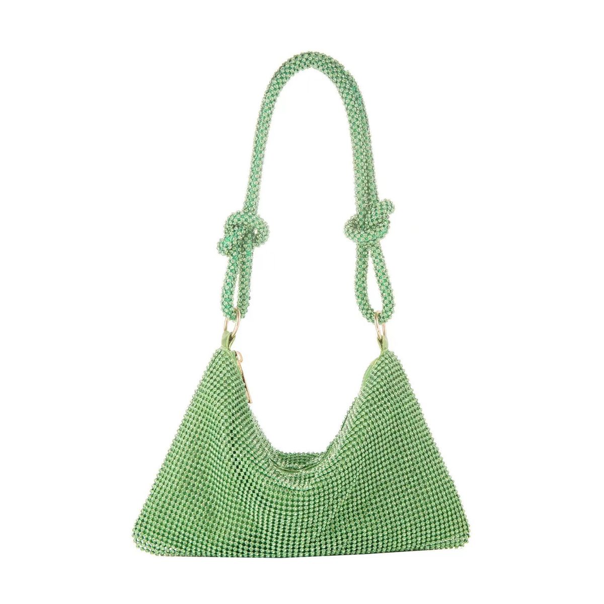 Diamonds Full Knotted Rhinestones Handmade Underarm Party