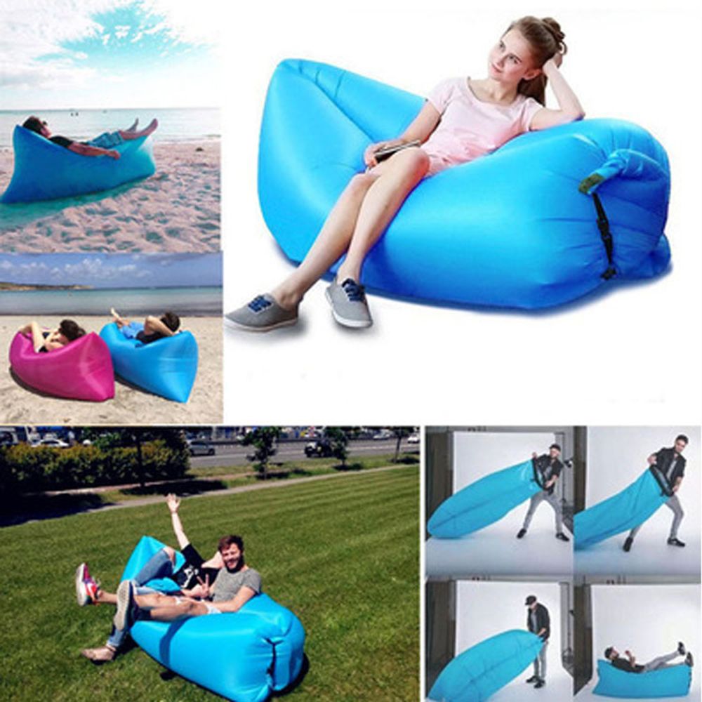 Outdoor Portable Air Sofa Lazy Sofa Bed Indoor Foldable
