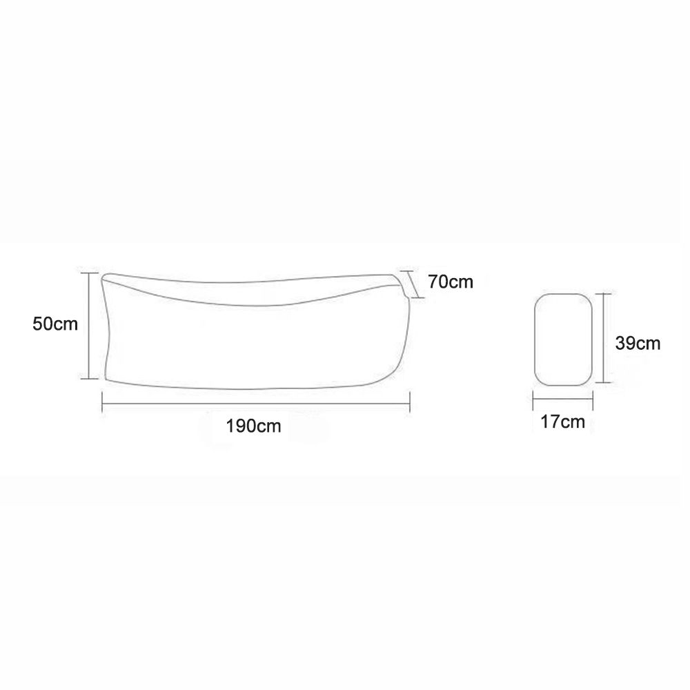 Outdoor Portable Air Sofa Lazy Sofa Bed Indoor Foldable