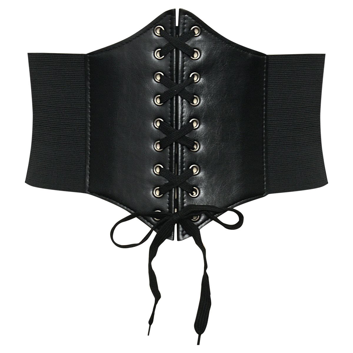 LEATHER CORSET WAIST BELT FASHION BUSTIER SLIMMING BELT